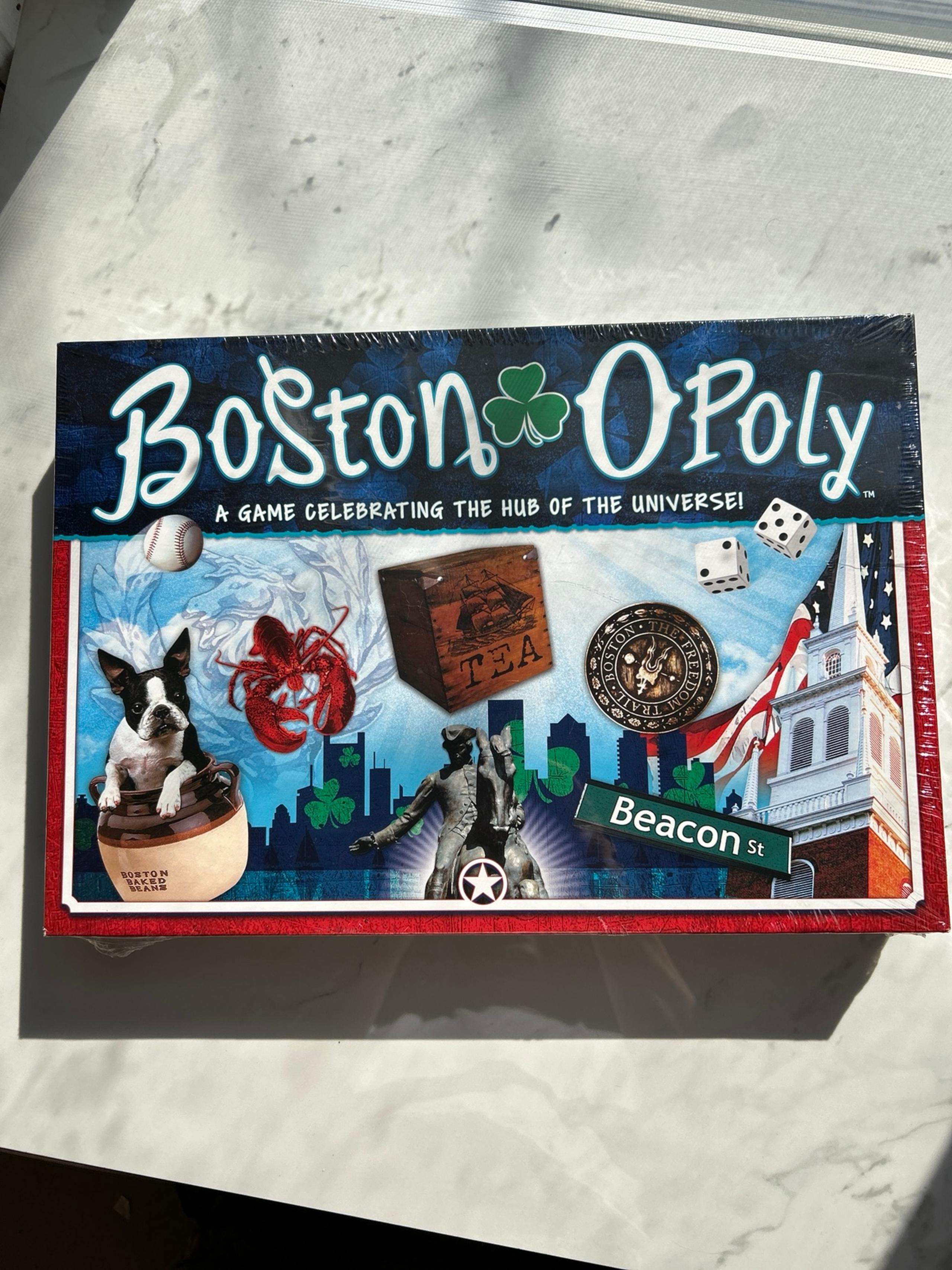 Late For The Sky Boston-opoly BOARD GAME Sealed