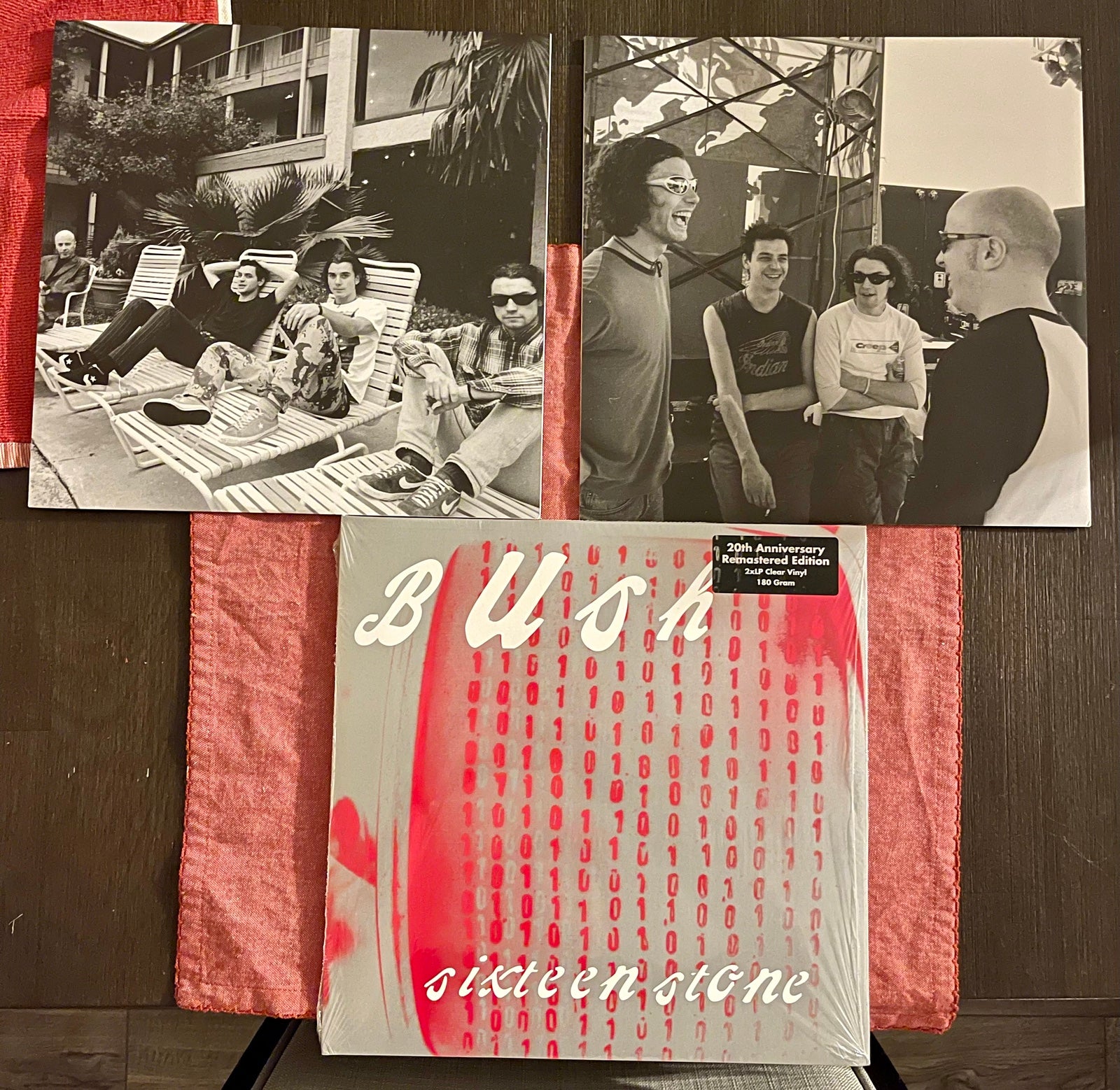 Bush hot - Sixteen Stone 20th Anniversary 2LP Clear Vinyl