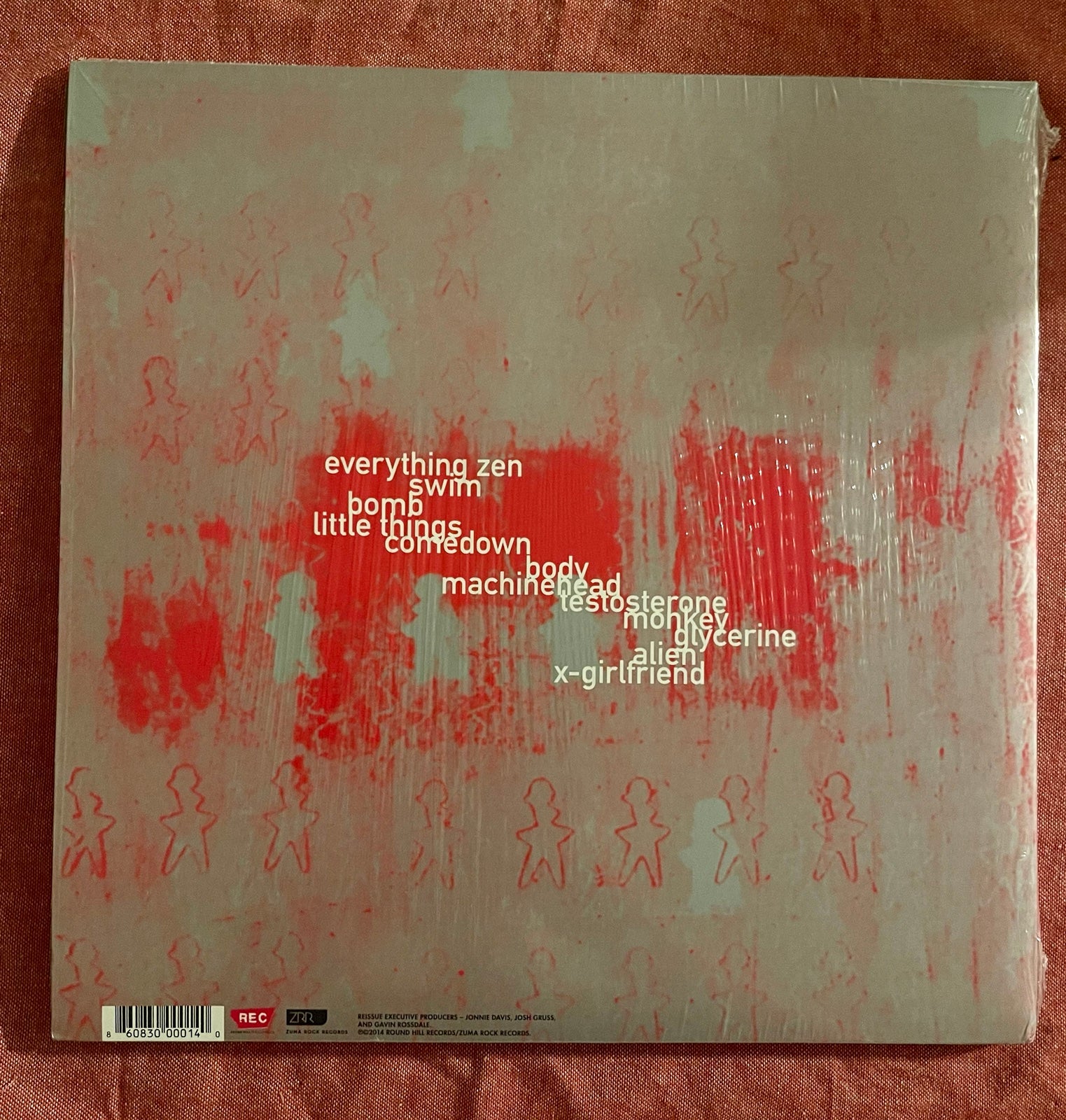 Bush hot - Sixteen Stone 20th Anniversary 2LP Clear Vinyl