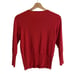 Wolford Wool Cardigan Sweater Knit Button Up Virgin Merino Cherry Red Small