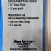 MARIANNA LONG BLUE 1/4 ~ Straight Perm Rods 5 PACKS (60 Ct )