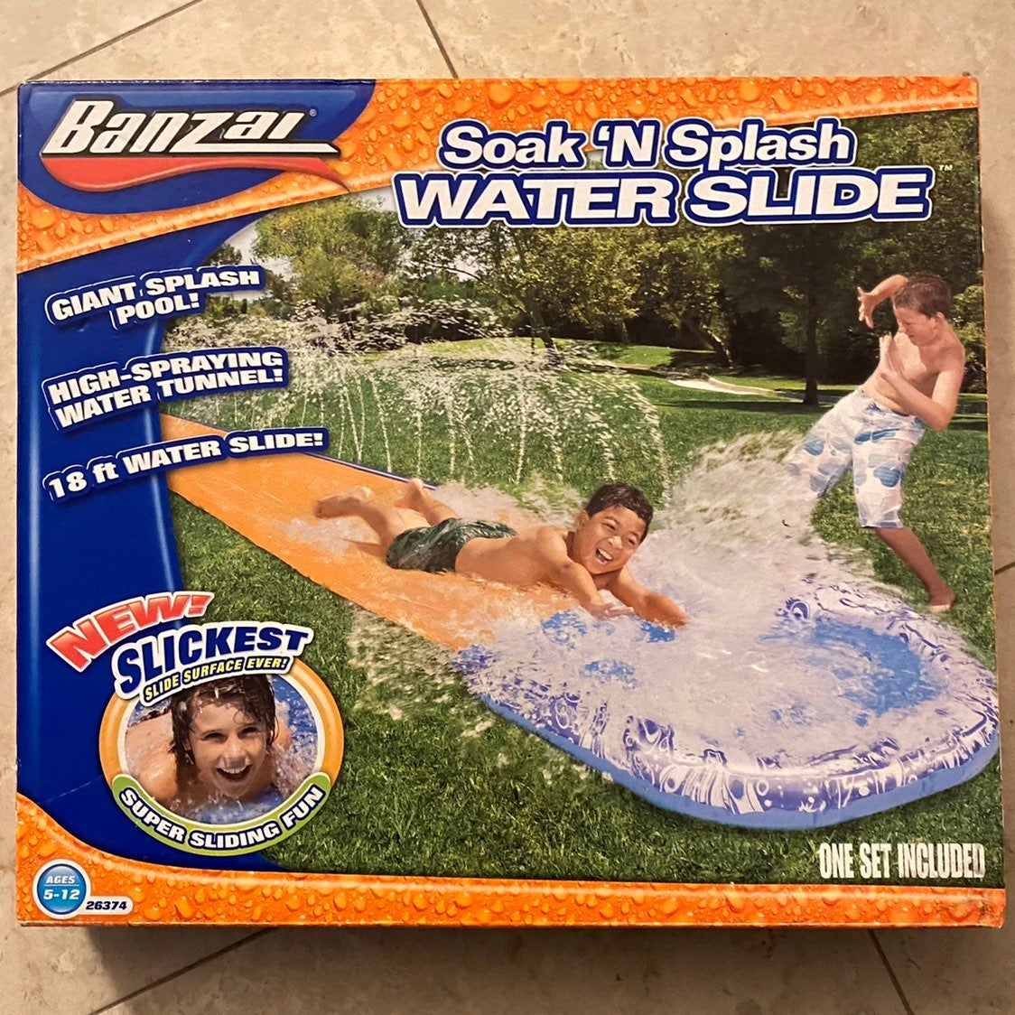 inflatable waterslide