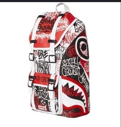 New! Sprayground Authentic Unisex MYSTERIOUS MASTERMIND BACKPACK