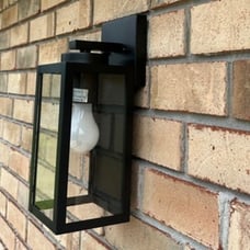 Outdoor Wall Light Fixtures, Exterior Waterproof Lanterns, 2-Pack