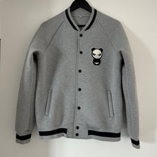 Hipanda Grey Bomber Jacket