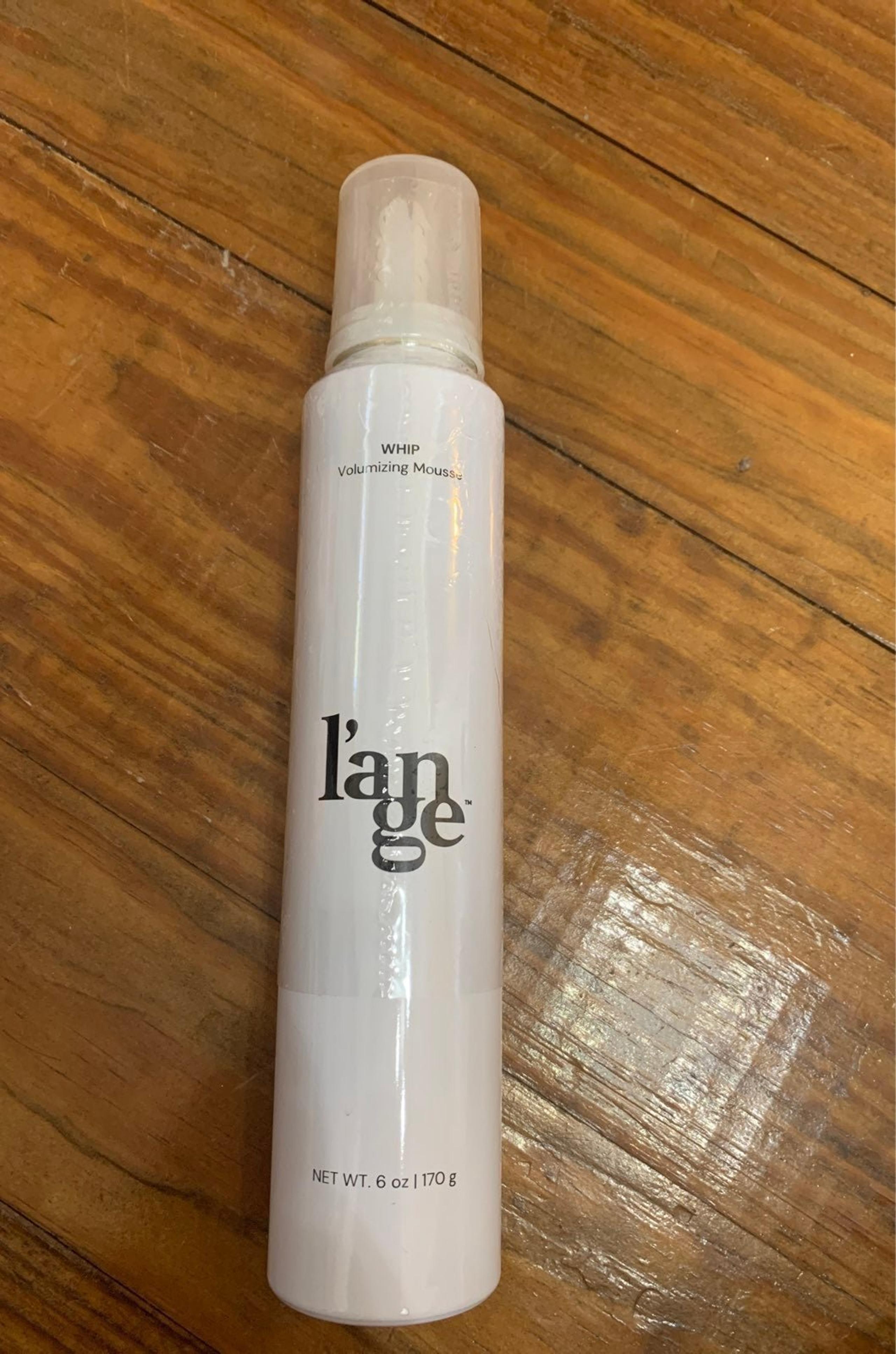 New Lange Whip Volumizing Mousse