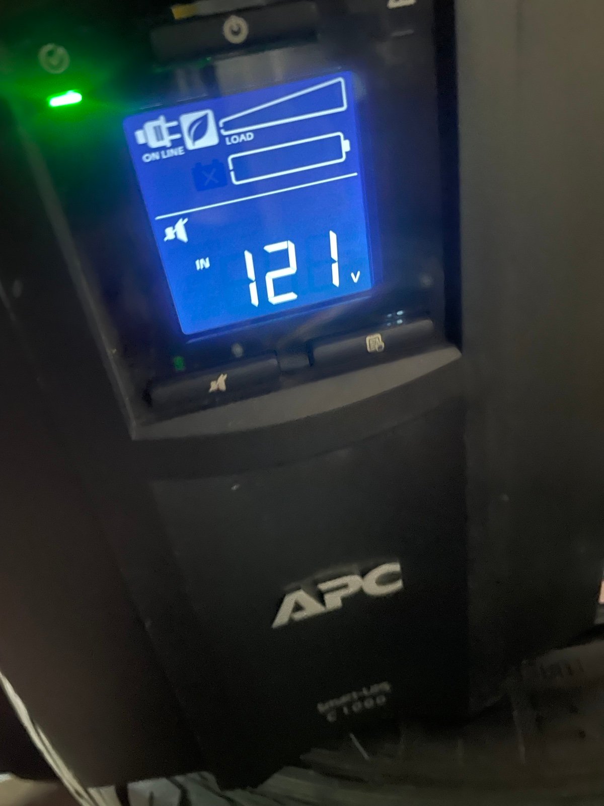 APC SMART SMC1000C UPS C 1000 VA LCD 120 V with SmartConnect *AS-IS*