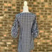 J.O.A Just One Answer Plaid Maternity Dress Puff Volume Sleeves Size XS Mini.