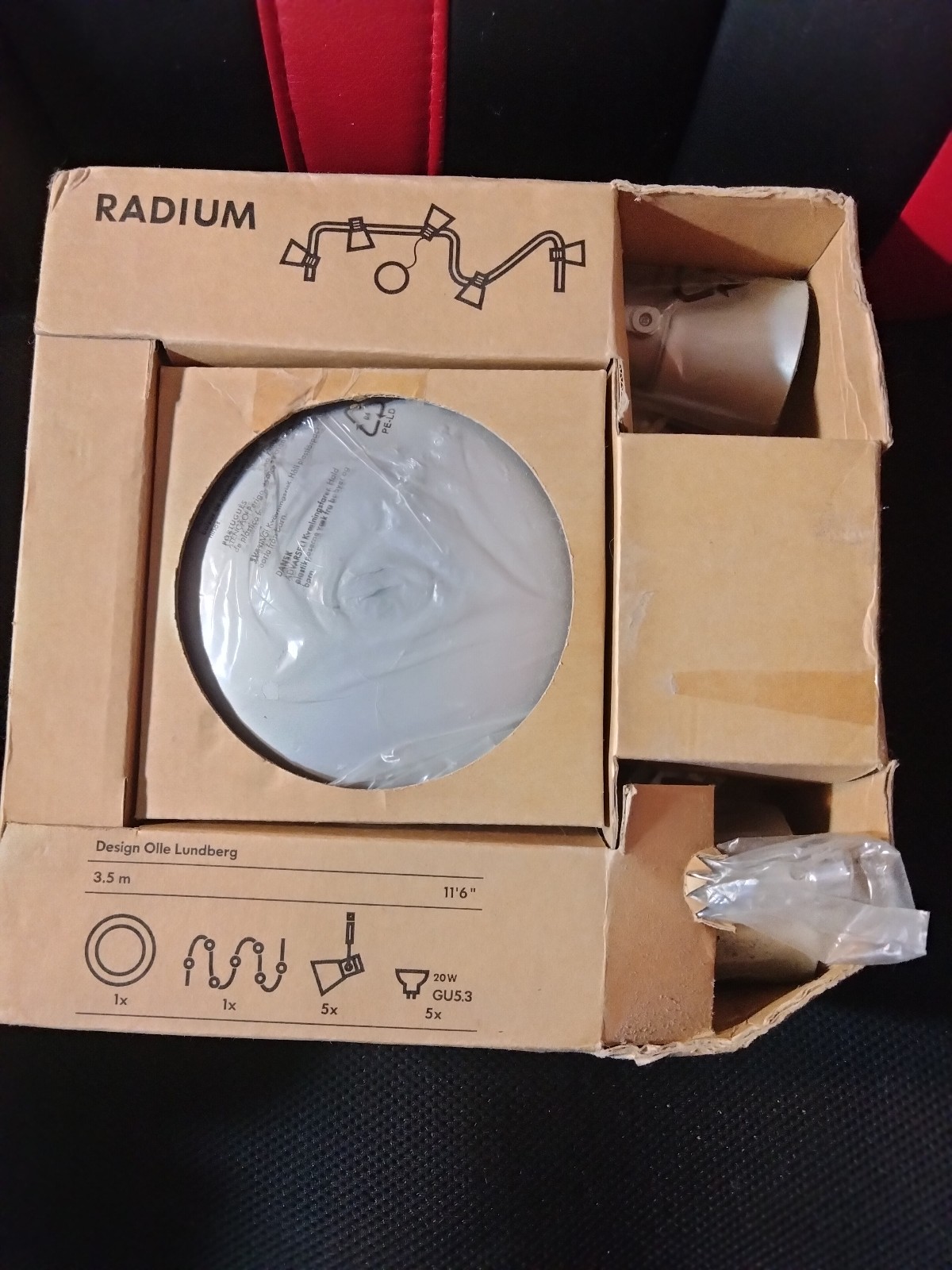 Ikea Radium Flexible Track Lighting