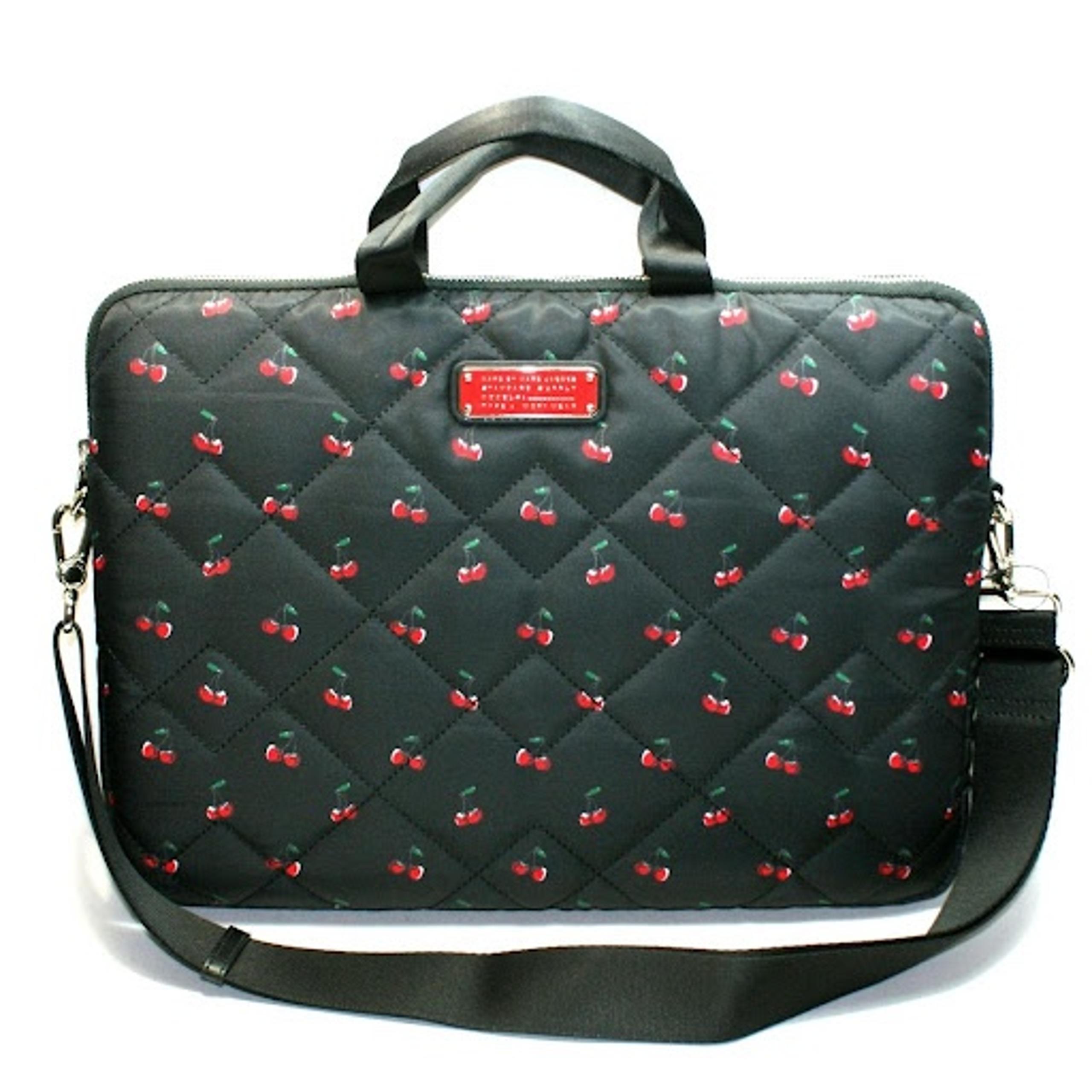 Marc by Marc Jacobs Cherry Print 15" Nylon Laptop Messenger Bag – NEW with Tags