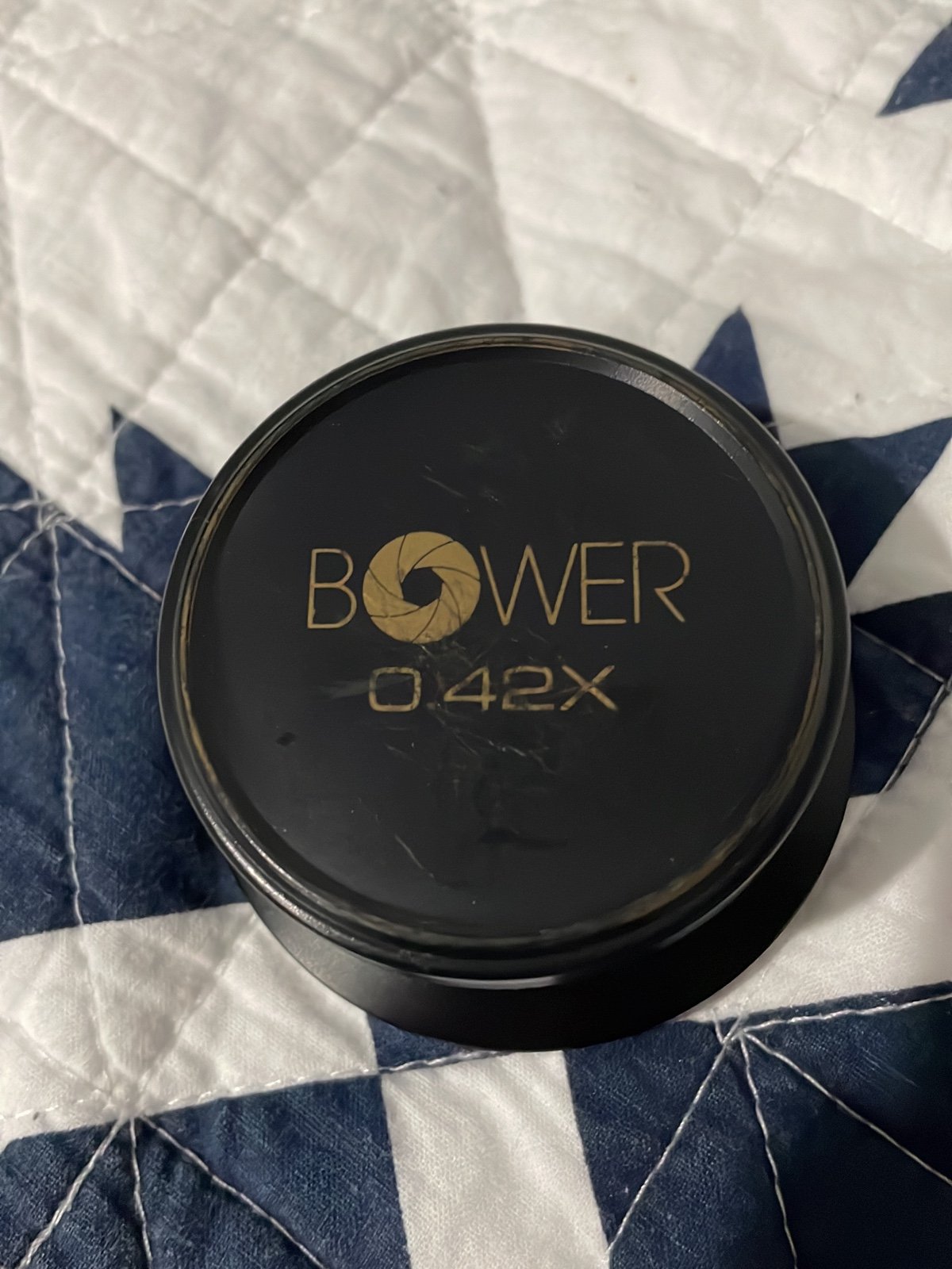 Bower super wide 0.42X lens with Macro lens