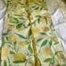 Kitchen Mat Rug Colorful Lemons