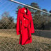 Red London Fog Coat