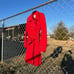Red London Fog Coat
