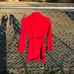 Red London Fog Coat