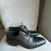 J. Murphy Johnston & Murphy Novick Black Leather Dress Cap Toe Oxford Shoes 10