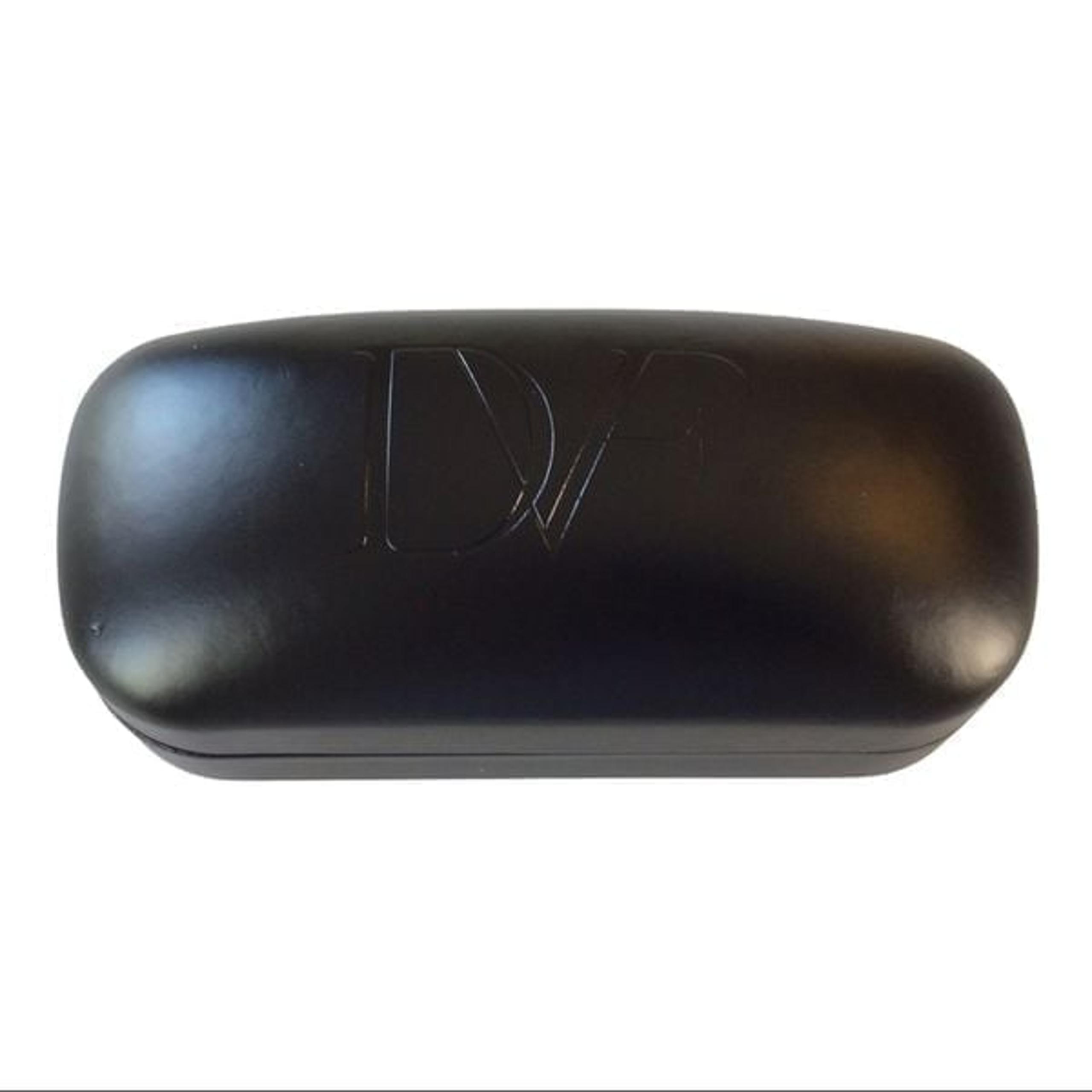 Diane von Furstenberg Glasses Case Women Black Large Hard Shell EUC