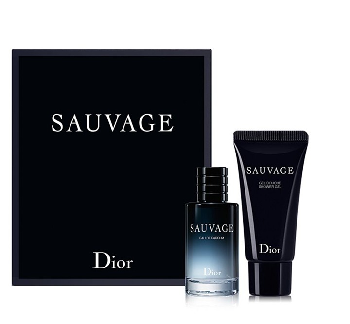 Dior Sauvage Eau de Parfum 10ml and Sauvage Shower Gel 20ml