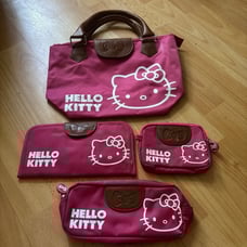 Vintage Sanrio Licensed Hello Kitty Bag Set