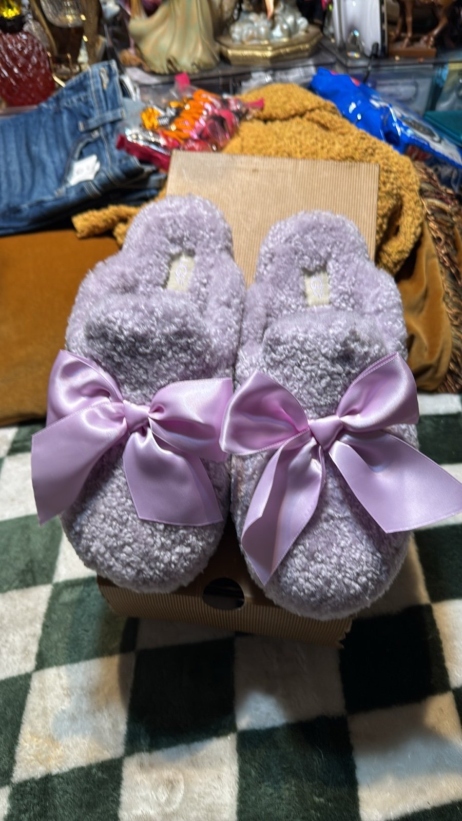 UGG purple size 8 with box