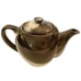 Teavana Fine Stoneware Fume Black Marble Look Teapot with Strainer Kitchen
