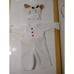Handmade Lamb Costume White 3 years old Toddler Costume Cosplay Sheep Play vtg