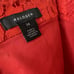 NWOT Halogen Bittersweet Pencil Skirt Lace Overlay Back Zipper Women Red Size 14