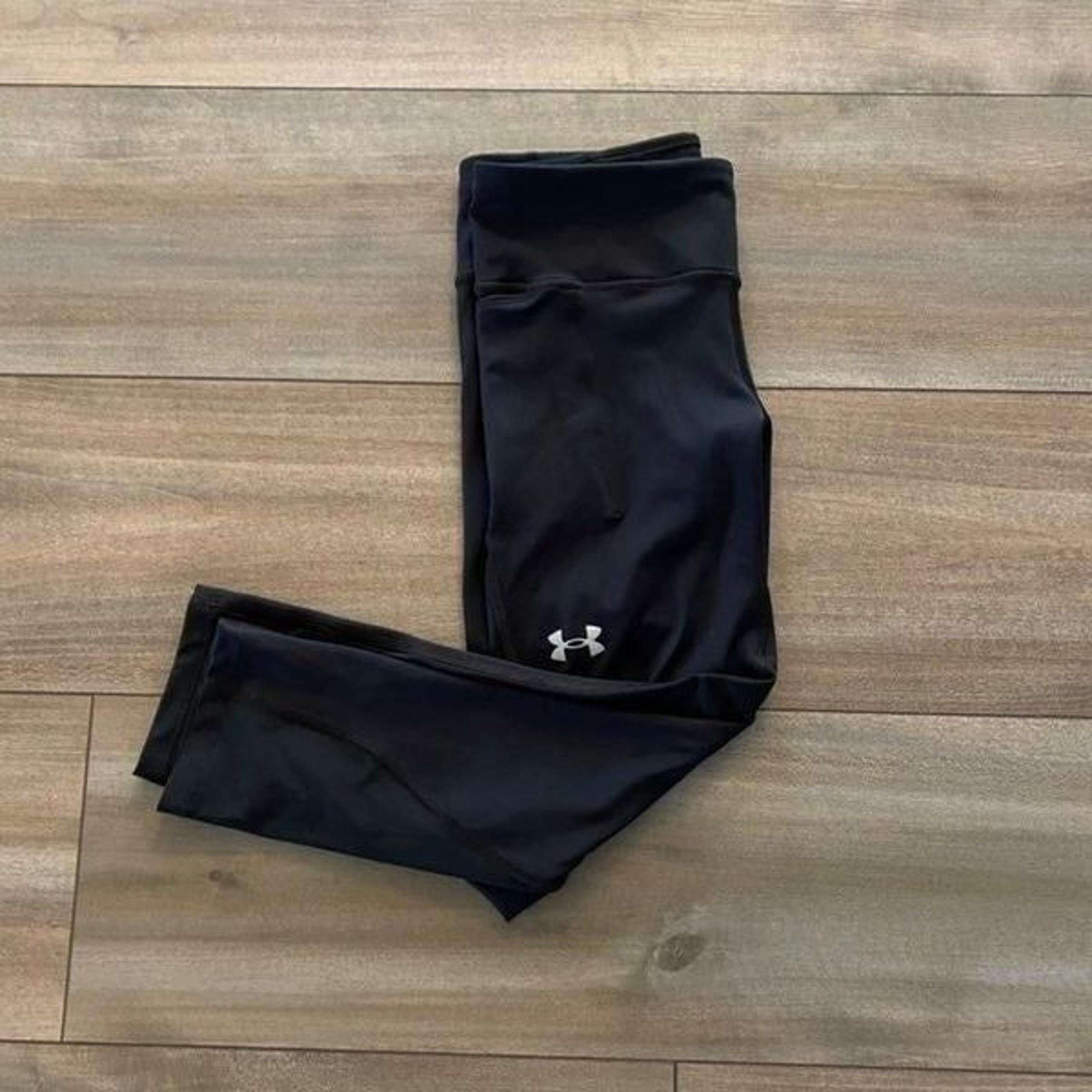 Under Armour Black Athletic Workout Leggings Women Small