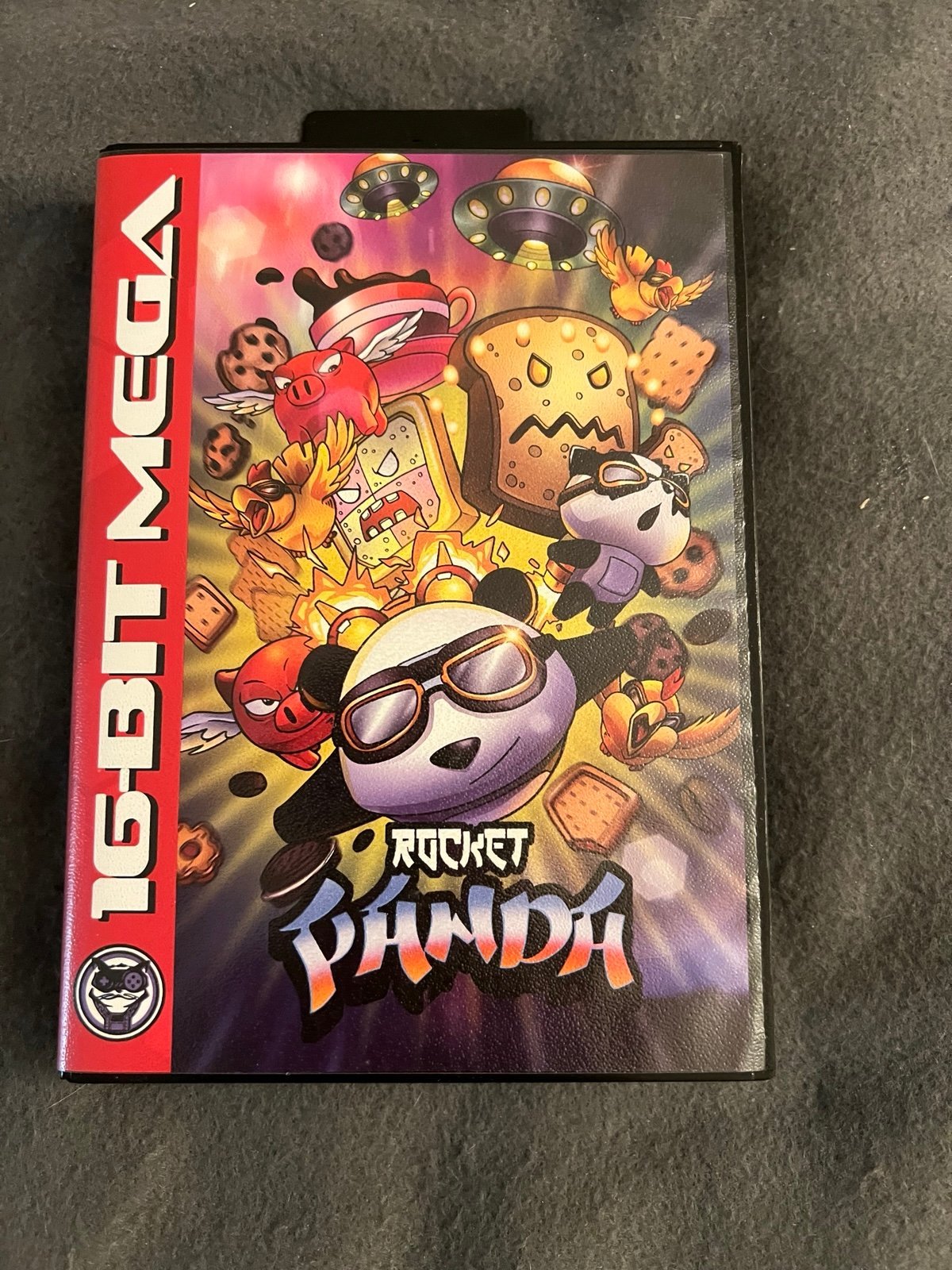 Rocket Panda for Sega Genesis!! Panda Cartridge!!