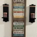 Candle Holders Gothic Style Wall Mount Rustic 2Pcs