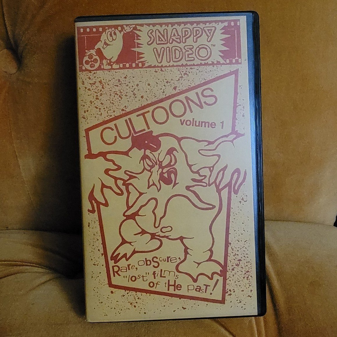 CULTOONS Vol. 1 VHS Snappy Video CARTOONS FILM Movie VINTAGE Tape OOP RARE