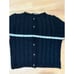 Vintage Astrifa Strick Modelle Austrian Folklore Cardigan Black Sweater Trachten