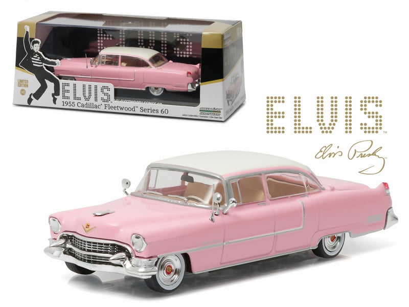 Elvis Presley 1955 Cadillac Fleetwood Series 60 Pink Cadillac (1935-1977) 1/43