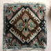 Vintage Square Woven Rug Tapestry
