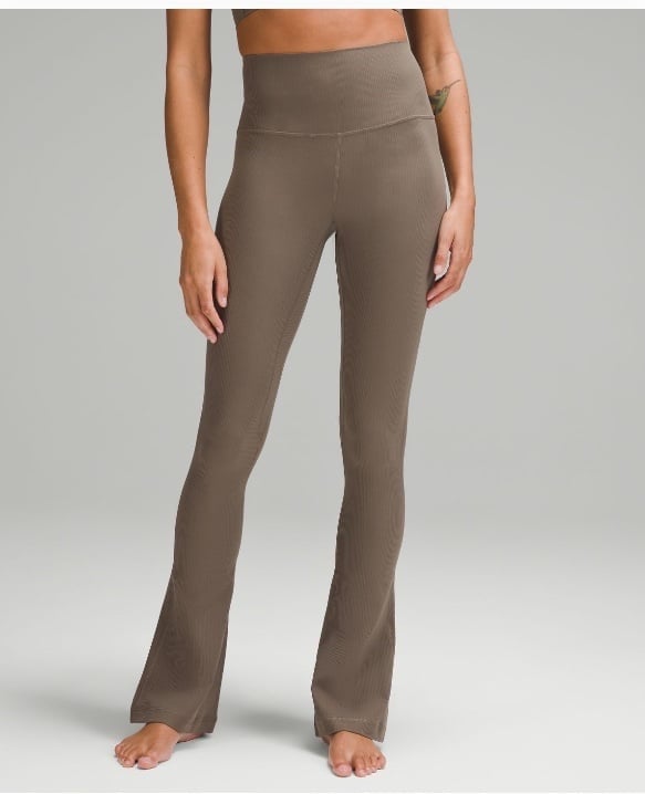 Lululemon align ribbed mini flare pants xshort