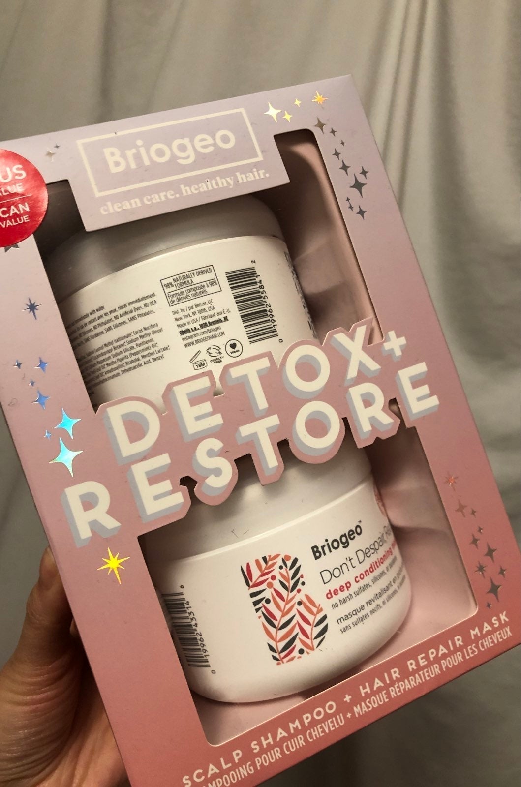 Briogeo Detox + Restore Kit Scalp Repair