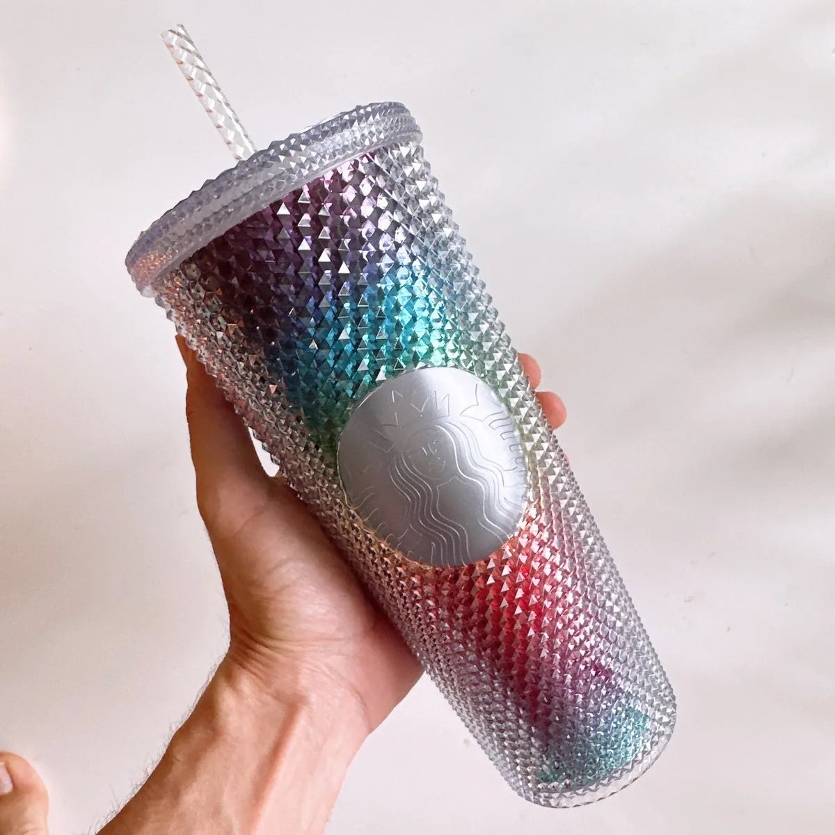 Starbucks Taiwan 2021 Rainbow Studded Tumbler