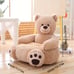 1pc Bear Sofa Lazy Bean Bag Convertible Chair Home Seat