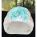 Vtg Morton Pottery Parakeet Lovebirds Wall Pocket succulent Planter 1950s - S42