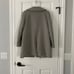 Adam et rope gray lightweight coat