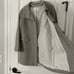 Adam et rope gray lightweight coat