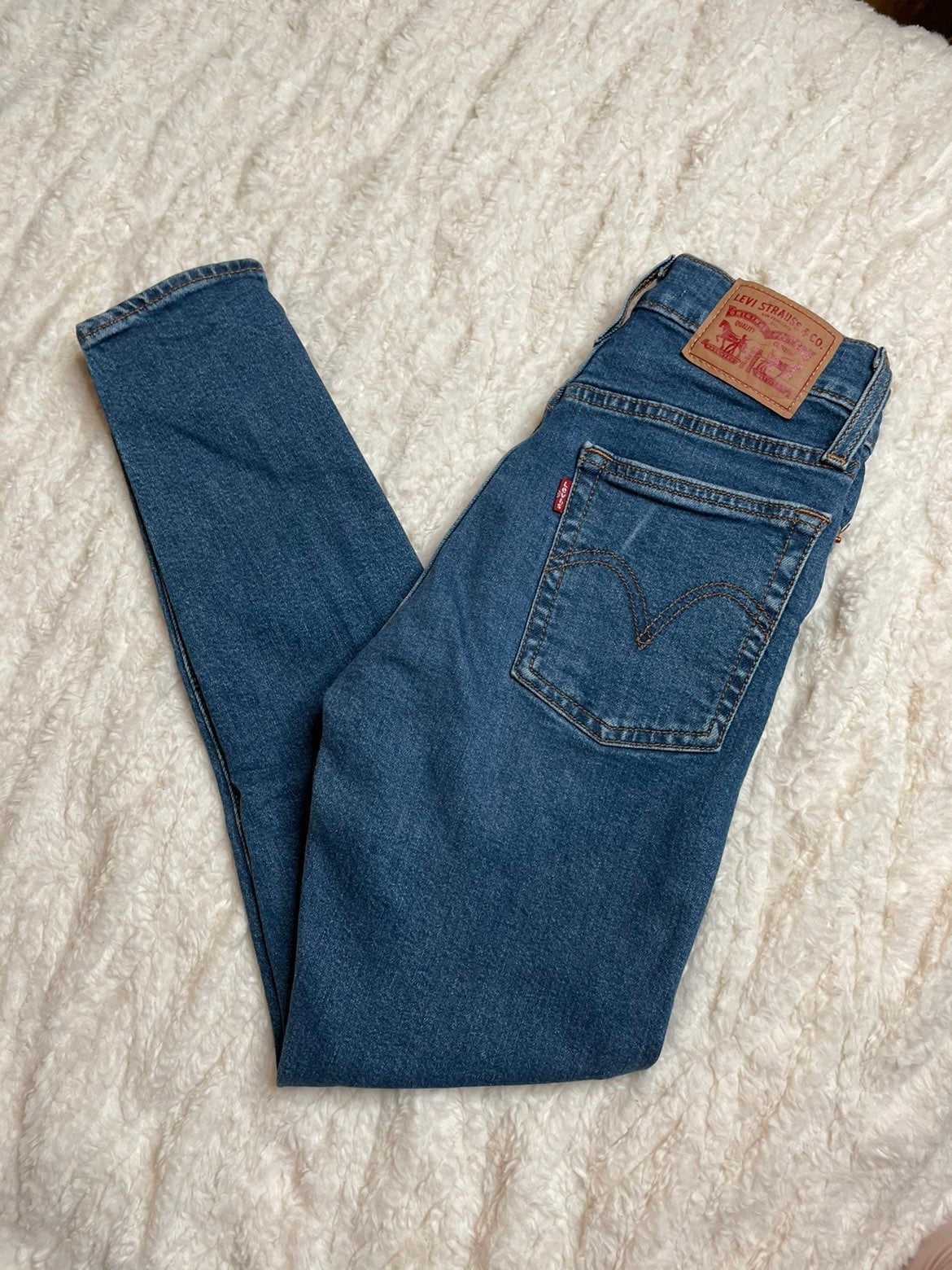 Levi Wedgie Skinny Jeans