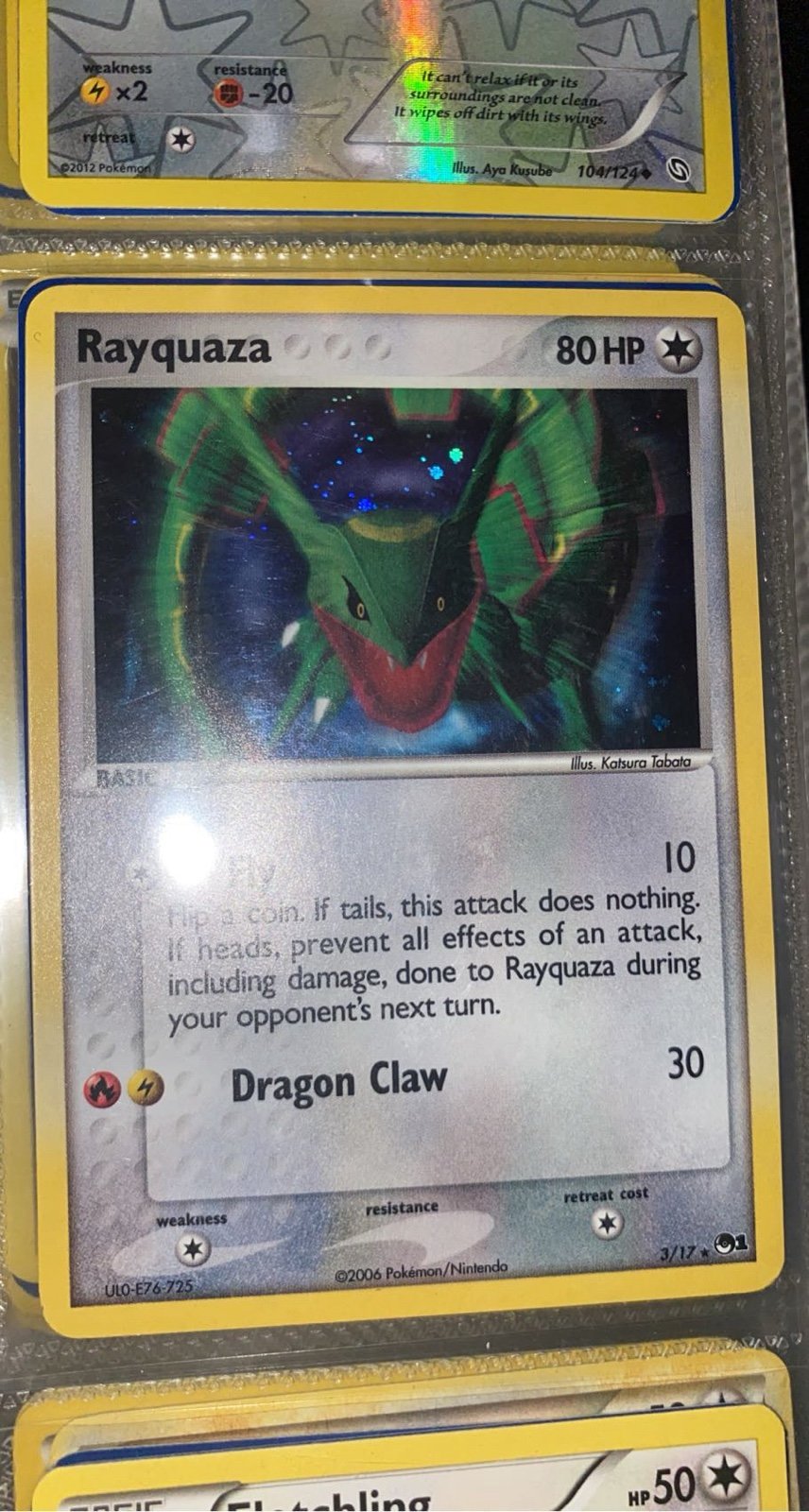 Rayquaza Pop 1 series (2006)