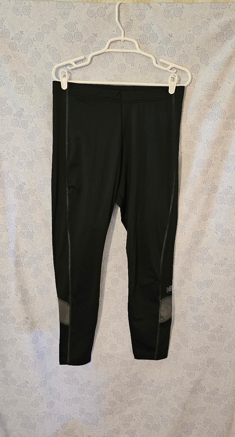 Women's New Balance Fleece-lined Leggings Large/ Black