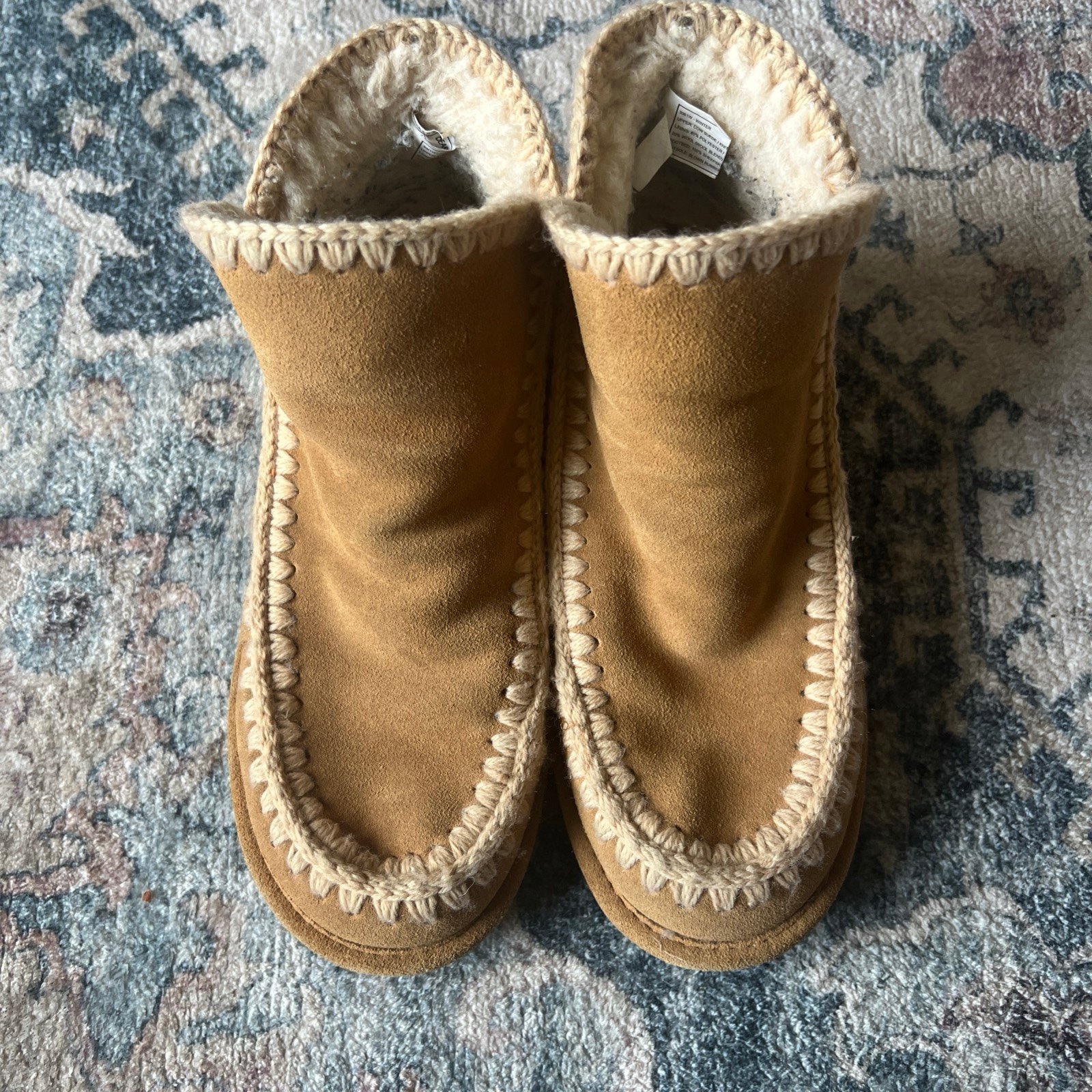 BearPaw Winter Iced Coffee Pull On ankle bootie