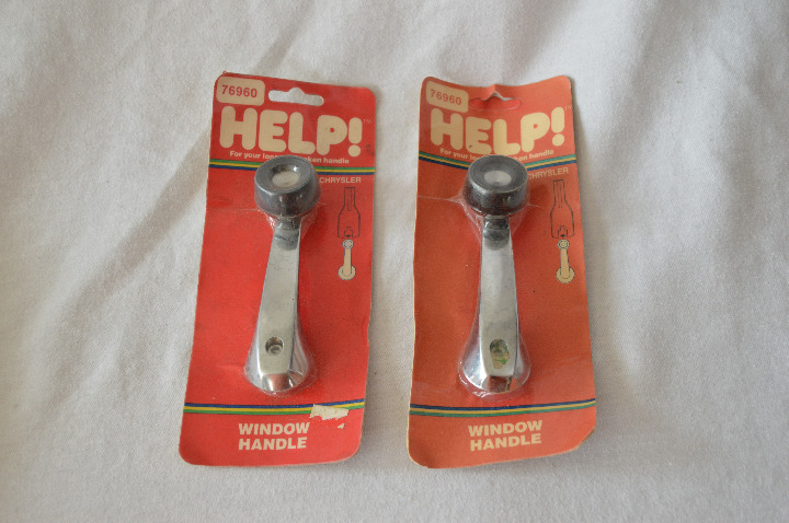 Two Motormite Help! Chrysler Window Handle Replacements 76960 - R & B Inc 1985