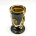 Kintsugi Vase Italian Cameo Relief Footed Cup Italy Gold Crack Growth Gift