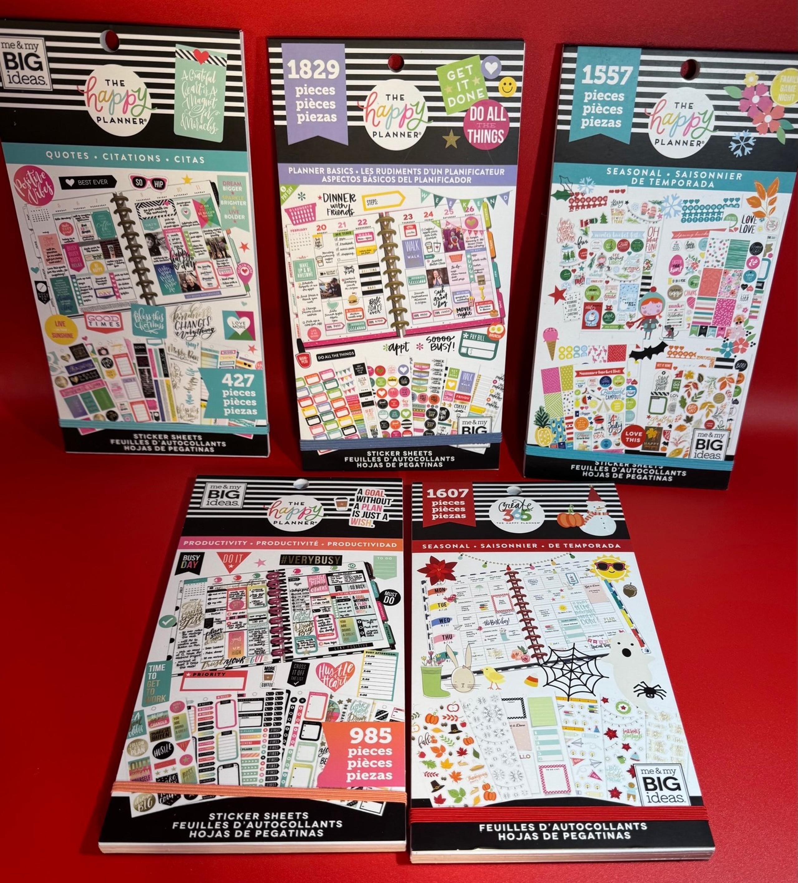 Happy Planner Sticker Books Bundle - The Happy Planner
