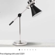 Pottery Barn Industrial Task Lamp