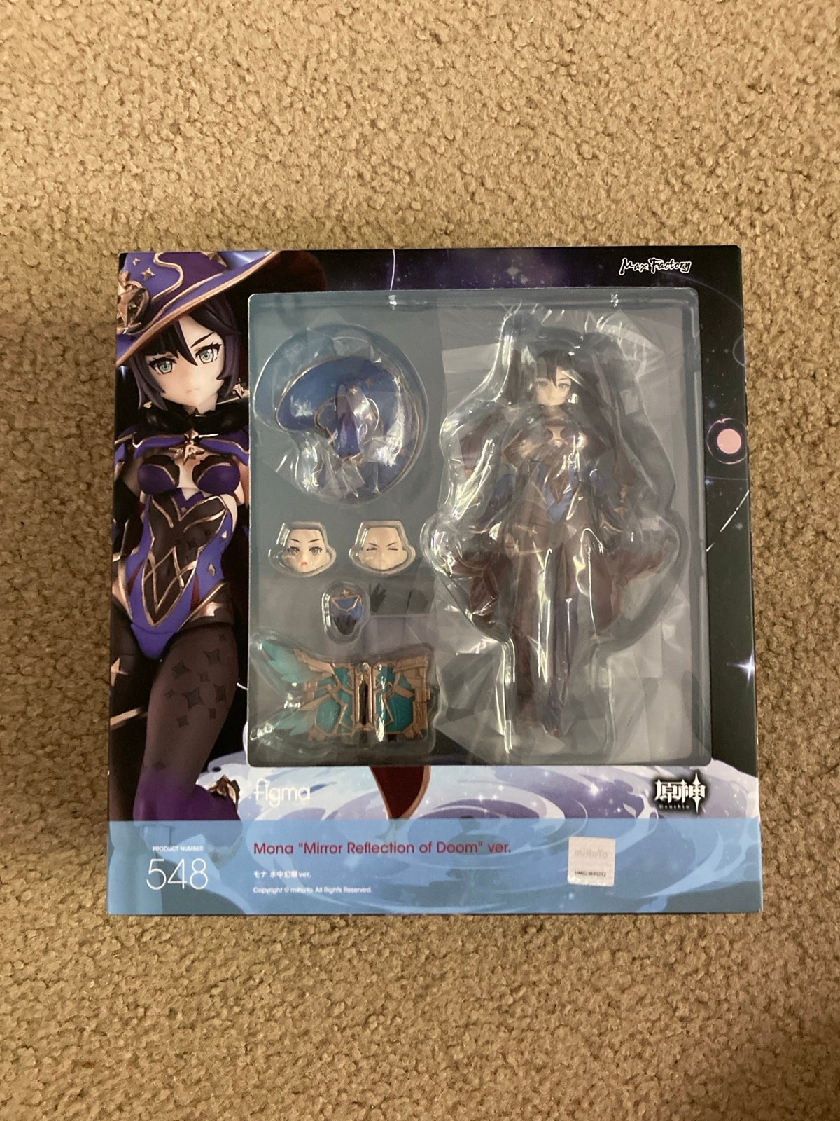 Figma #548: Mona “Mirror Reflection of Doom” ver. Genshin Impact